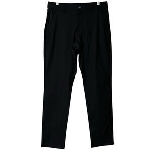 Weatherproof Hybrid Tech Pants 32x32 Black Water Resistant Pockets Stretch NWT